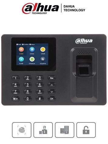 reloj checador tarjeta proximidad rfid Dahua dhi asa1222e